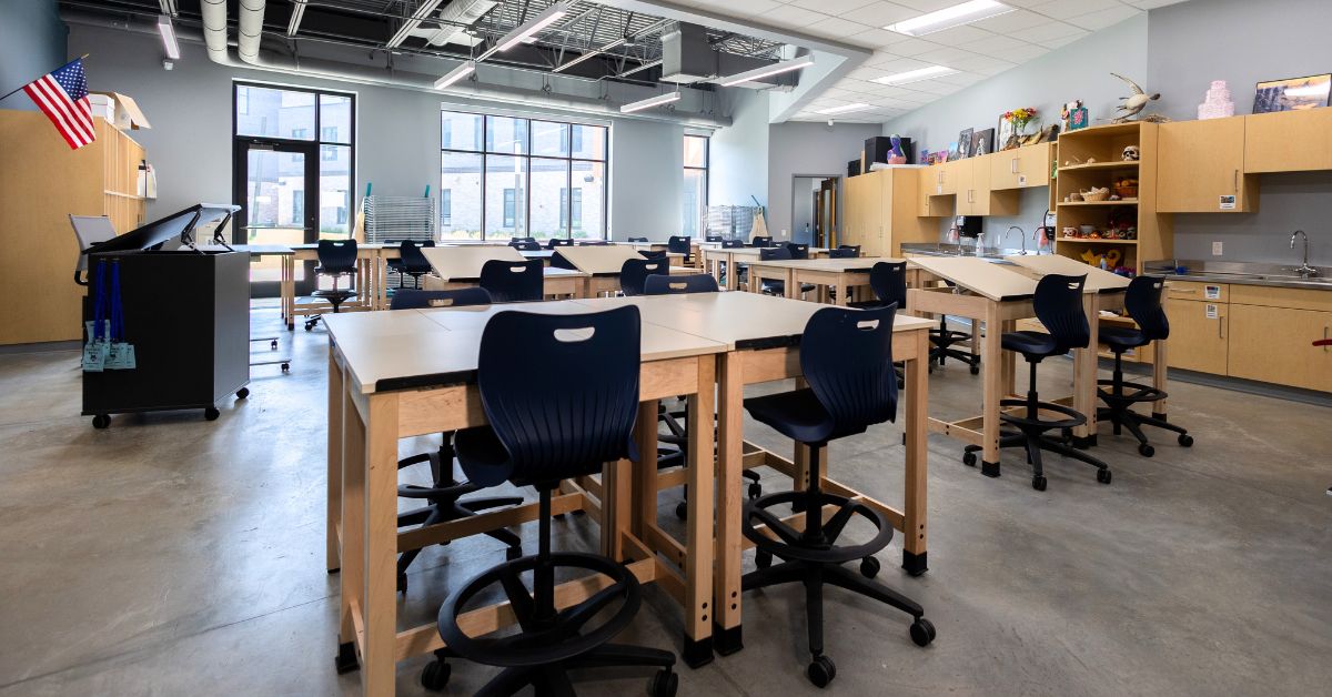 drafting table project install image in sun prairie high school