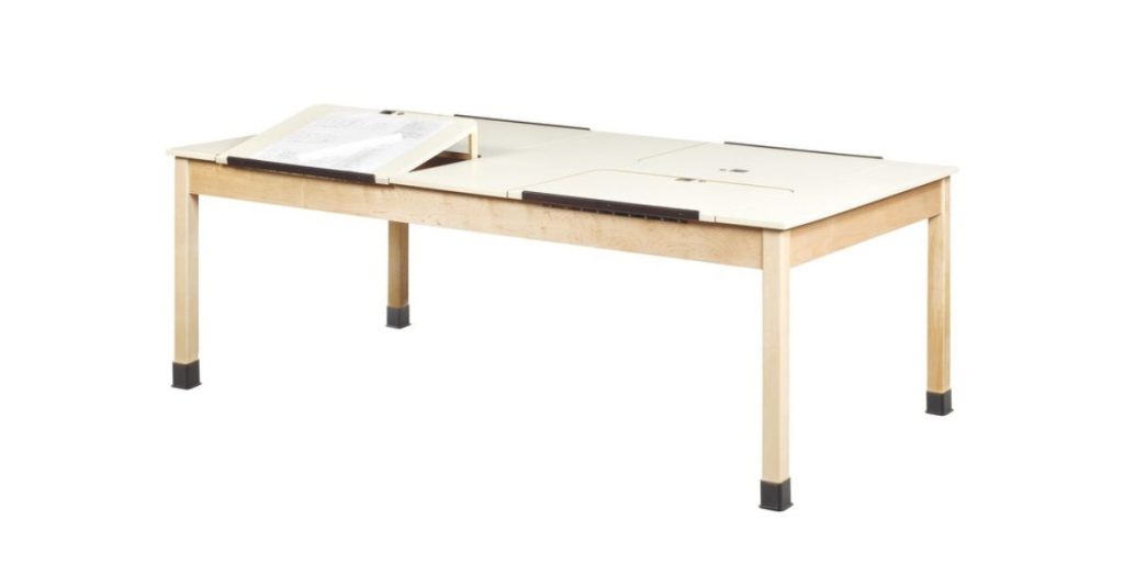 draftsman four station drawing table